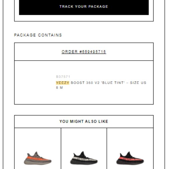 YEEZY BOOST 350 V2 'BLUE TINT - Picture 4 of 5